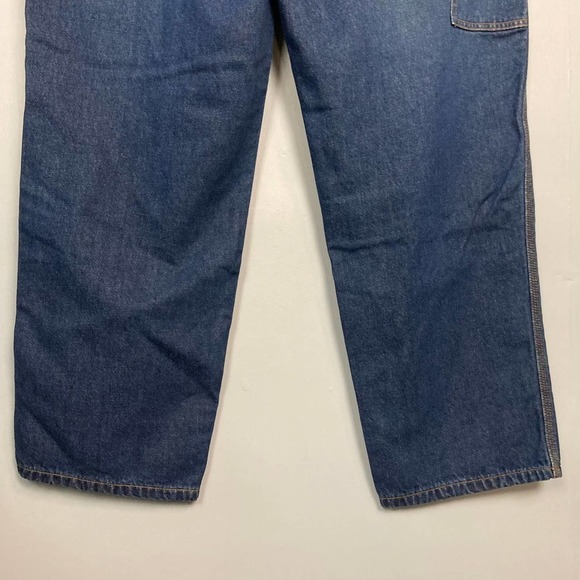 ALASKA Bay Outfitters Medium Wash Flannel Lined Carpenter Jeans Men's Size 40x32 - Picture 12 of 12